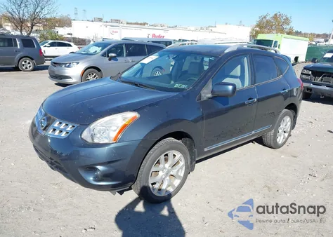 2012 Nissan Rogue Sv W/Sl Pkg from USA, damaged, VIN JN8AS5MV9CW417754